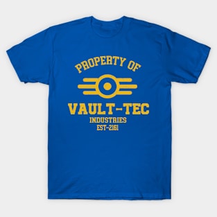 Proeprty of vault tec T-Shirt